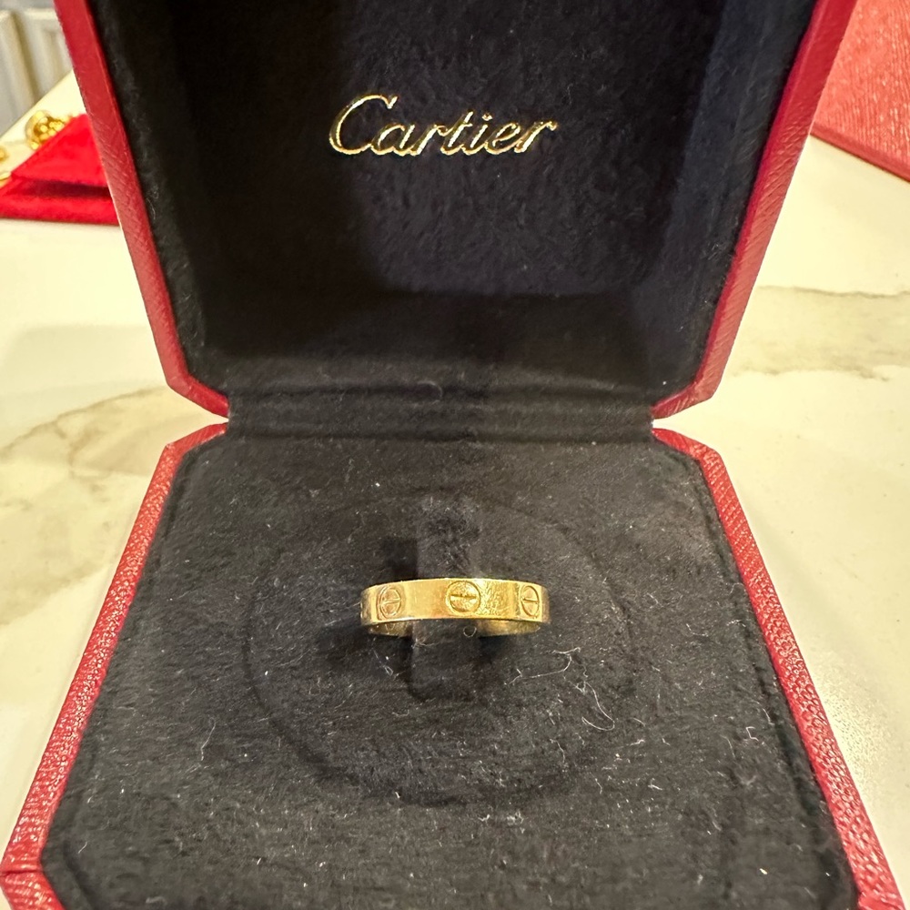 Cartier love ring